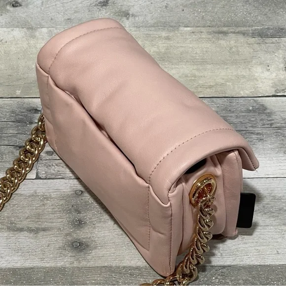 MARC JACOBS  Mini Pillow Leather Shoulder Bag - Pink NWOT - Picture 6 of 13